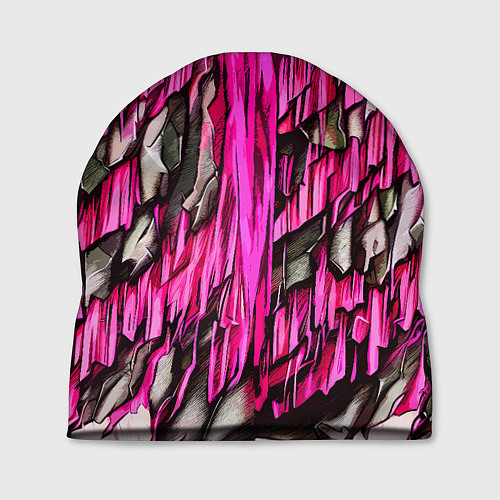 Шапка Камень и розовая слизь / 3D-принт – фото 1