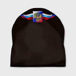 Шапка Герб России с ленточками, цвет: 3D-принт