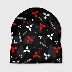 Шапка Mitsubishi - logo pattern, цвет: 3D-принт