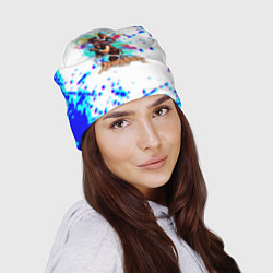 Шапка Prince of Persia краски брызги, цвет: 3D-принт — фото 2