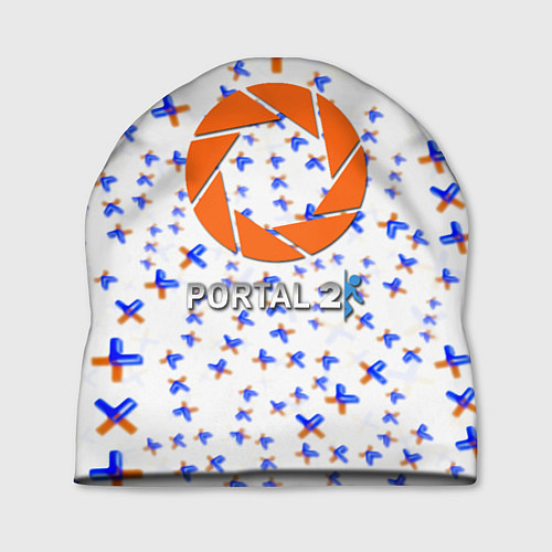 Шапка Portal logo pattern steel / 3D-принт – фото 1