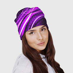 Шапка Starfield game logo neon, цвет: 3D-принт — фото 2