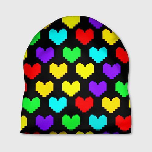 Шапка Undertale heart pattern / 3D-принт – фото 1