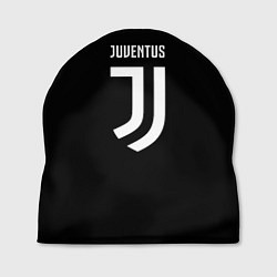 Шапка Juventus sport fc белое лого, цвет: 3D-принт