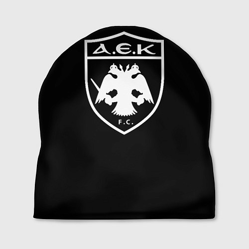 Шапка AEK fc белое лого / 3D-принт – фото 1