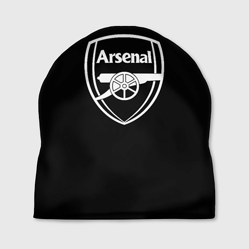 Шапка Arsenal fc белое лого / 3D-принт – фото 1