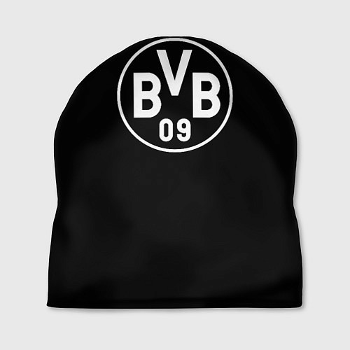 Шапка Borussia sport fc белое лого / 3D-принт – фото 1