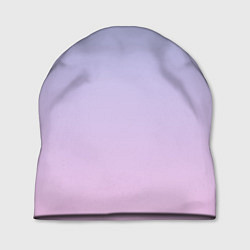 Шапка Градиент лавандовый, цвет: 3D-принт