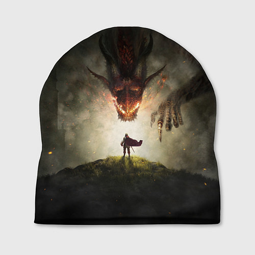 Шапка Дракон и главный герой dragons dogma / 3D-принт – фото 1