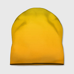 Шапка Градиент насыщенный жёлтый, цвет: 3D-принт