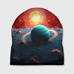 Шапка Космос и разные планеты, цвет: 3D-принт