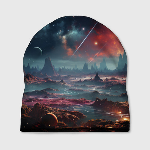 Шапка Фантастическая планета / 3D-принт – фото 1