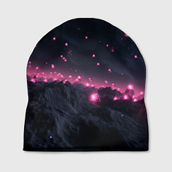 Шапка Яркие пирамидки в космосе