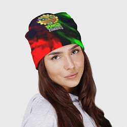 Шапка Plants vs zombies огненный градиент, цвет: 3D-принт — фото 2