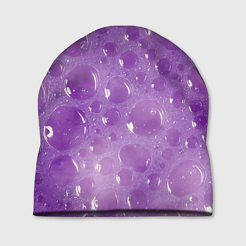 Шапка Фиолетовая пена / 3D-принт – фото 1