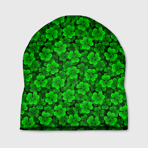 Шапка Клеверный узор паттерновый / 3D-принт – фото 1