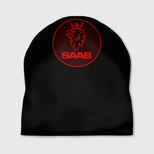 Шапка Saab red logo / 3D-принт – фото 1