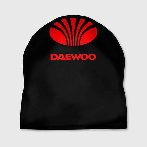 Шапка Daewoo red logo / 3D-принт – фото 1