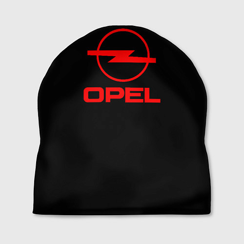 Шапка Opel red logo auto / 3D-принт – фото 1