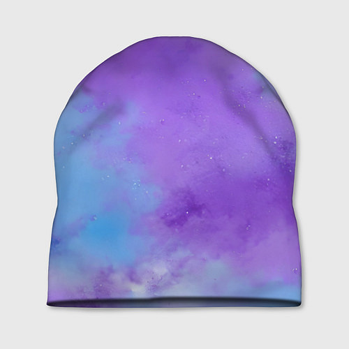Шапка Фиолетовый космический туман / 3D-принт – фото 1