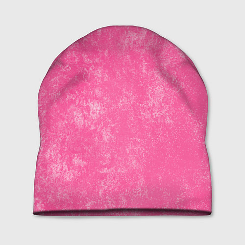 Шапка Pink bleached splashes / 3D-принт – фото 1