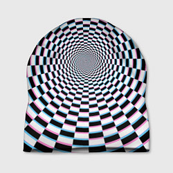 Шапка Оптическая иллюзия с погружением, цвет: 3D-принт