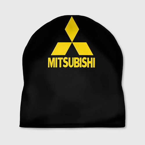 Шапка Mitsubishi logo yelow / 3D-принт – фото 1