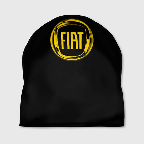 Шапка FIAT logo yelow / 3D-принт – фото 1