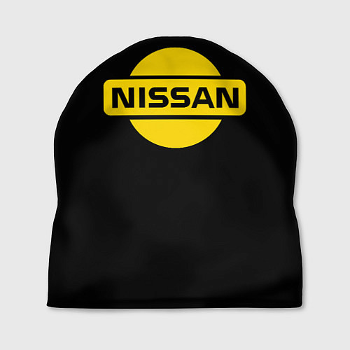 Шапка Nissan yellow logo / 3D-принт – фото 1