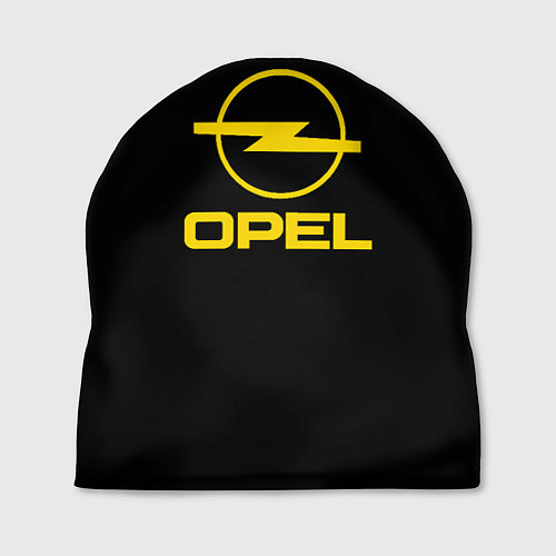 Шапка Opel yellow / 3D-принт – фото 1