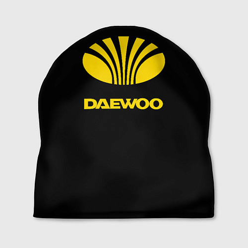 Шапка Daewoo logo yellow / 3D-принт – фото 1