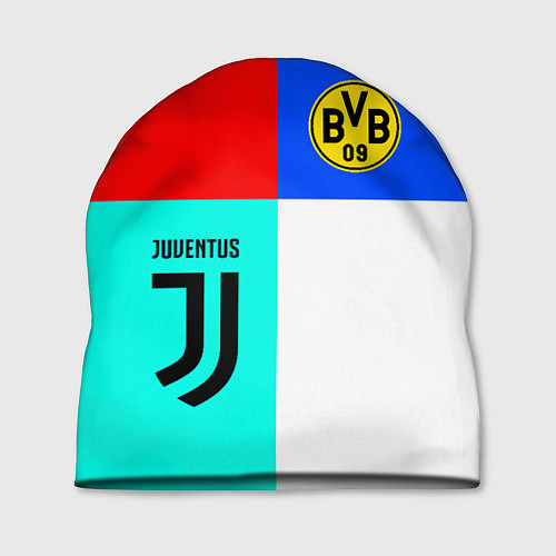 Шапка Juventus x Borussia / 3D-принт – фото 1