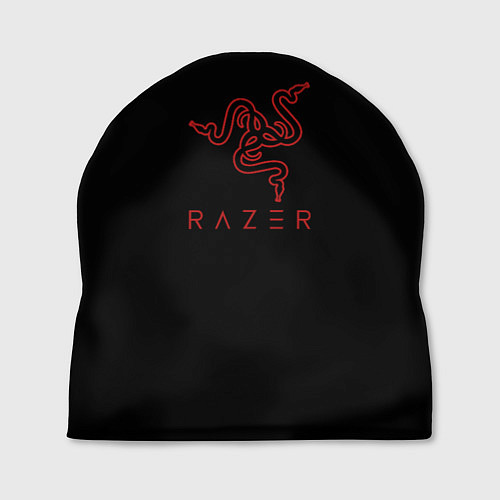 Шапка Razer red logo / 3D-принт – фото 1