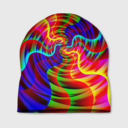 Шапка Абстрактные волнистые линии, цвет: 3D-принт