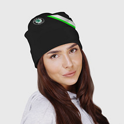 Шапка Skoda geometry, цвет: 3D-принт — фото 2