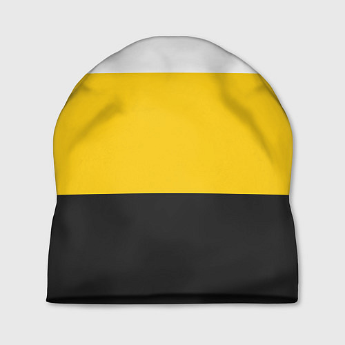 Шапка За веру царя и святую триединую Русь желтая / 3D-принт – фото 1