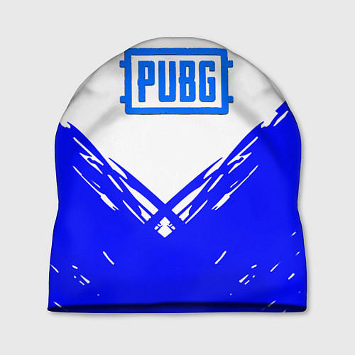 Шапка PUBG синие краски / 3D-принт – фото 1