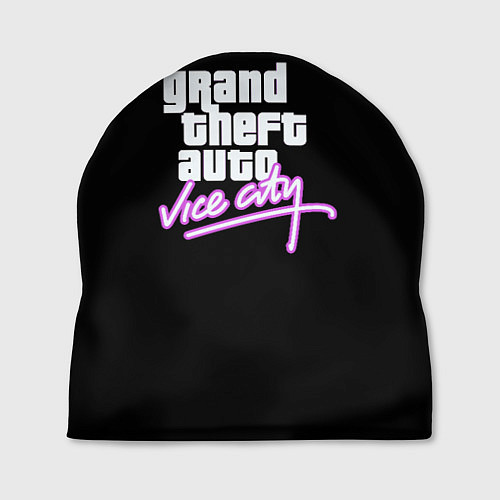 Шапка GTA vice city logo / 3D-принт – фото 1