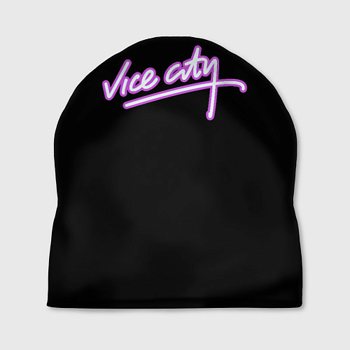 Шапка Vice city logo neon / 3D-принт – фото 1