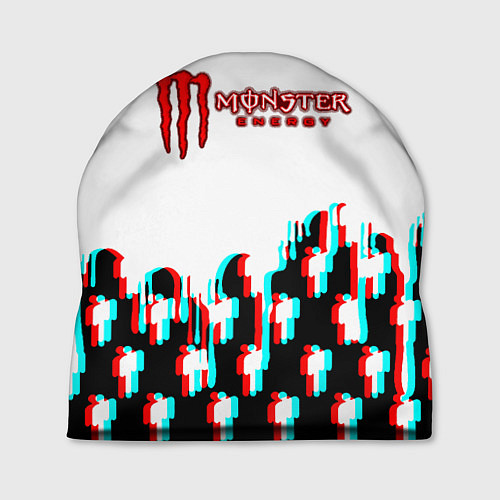 Шапка Billie Eilish x Monster energy / 3D-принт – фото 1