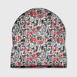 Шапка Узоры абстрактные