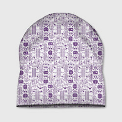 Шапка Узоры и лица