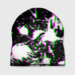 Шапка Краски глитч неон