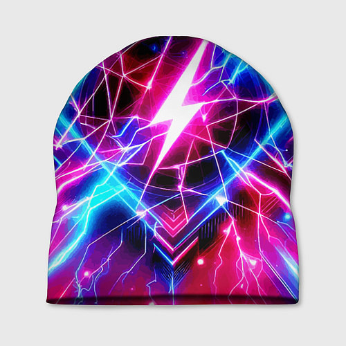 Шапка Lightning - neon fantasy / 3D-принт – фото 1