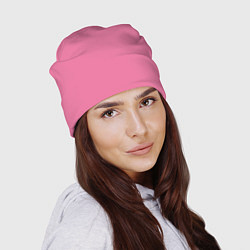 Шапка Эмоция стыда - розовый, цвет: 3D-принт — фото 2