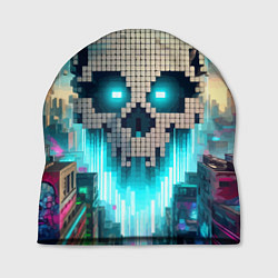 Шапка Minecraft skull - ai art fantasy