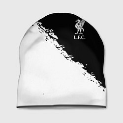 Шапка Liverpool fc белые краски, цвет: 3D-принт