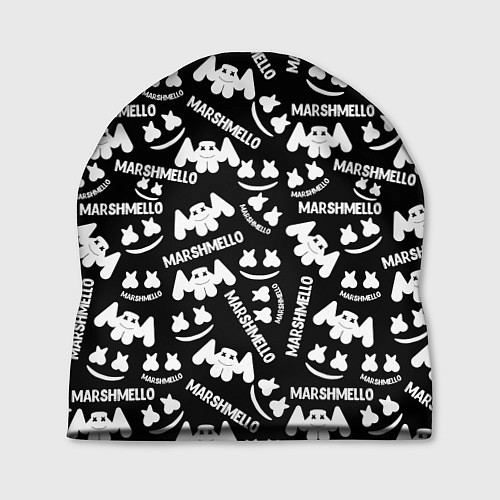 Шапка Marshmello pattern music / 3D-принт – фото 1