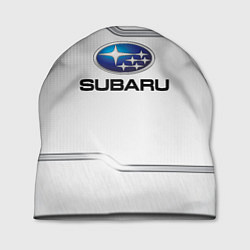 Шапка Subaru auto steel metal, цвет: 3D-принт