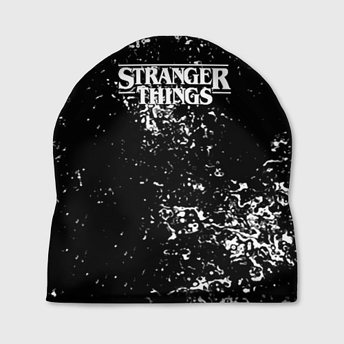 Шапка Stranger things брызги красок / 3D-принт – фото 1